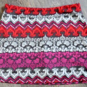 Athletic Skort Pink Black Red White Sz Med by Tranquility Colorado Clothing